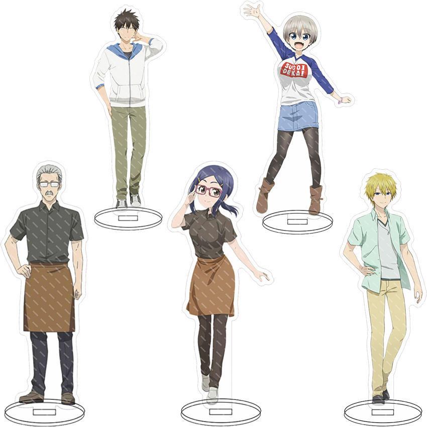 Anime Merchandise Toys - 16CM Anime Acrylic Stand Uzaki-chan Wants