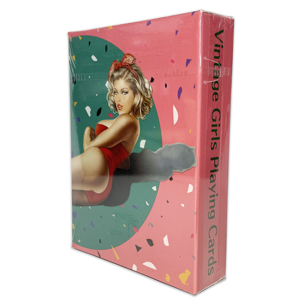 Themed Playing Card - American Retro Sexy Beautiful Lady Bikini