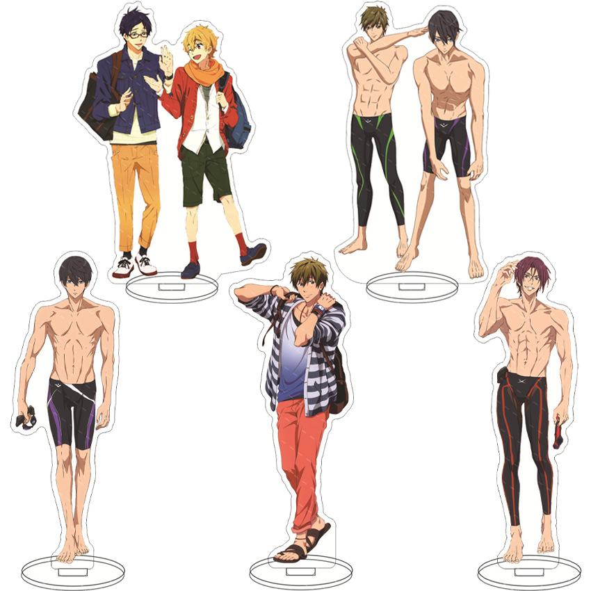 16CM Anime Acrylic Figure Free - Anime Merchandise Toys review and price