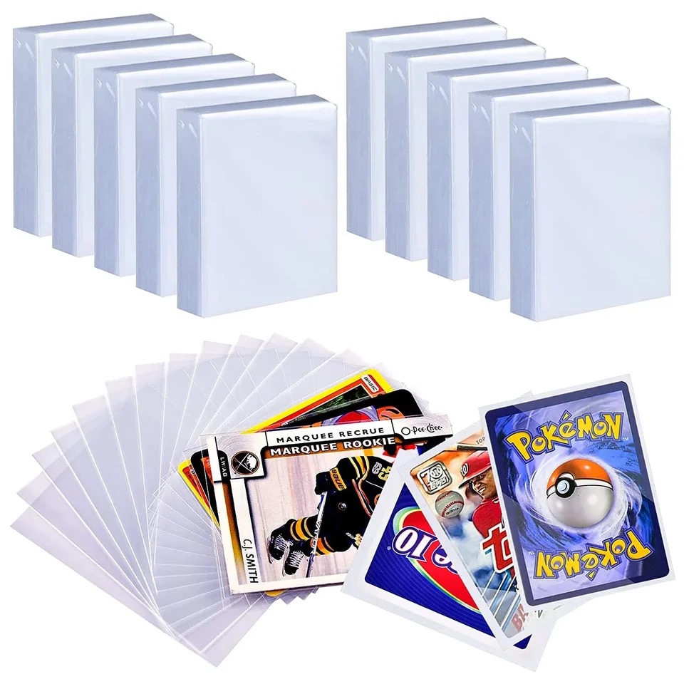 200 Pcs Transparent Playing Ca - Collector Card Sleeve review and price