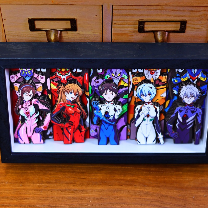 Creative EVA 3D Paper Painting - Evangelion Anime Merchandise review and price