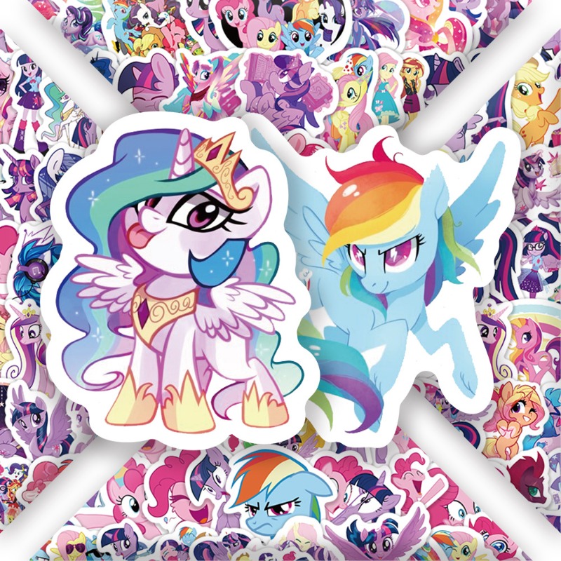 100pcs Cartoon My Little Ponys - Original Anime Merchandise review and price