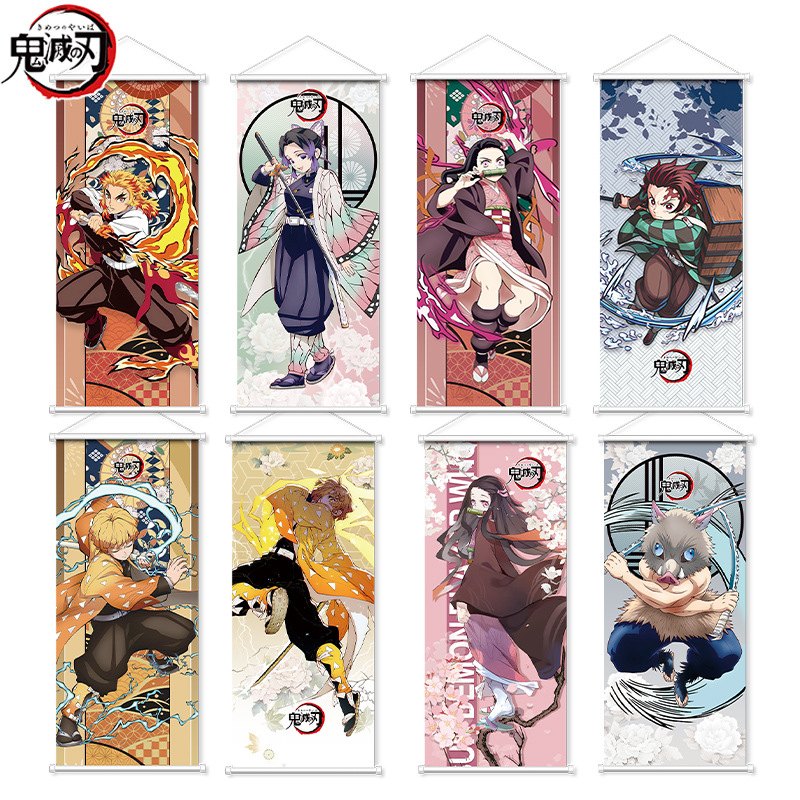 Demon Slayer Wall Scroll Nezuk - Anime Convention Merchandise review and price