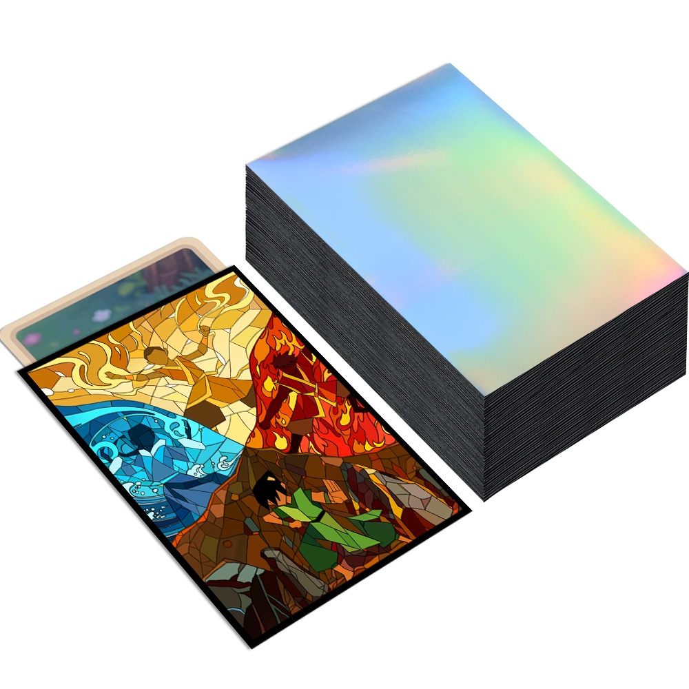 60PCS 66X91mm Holographic Stan - Collector Card Sleeve review and price