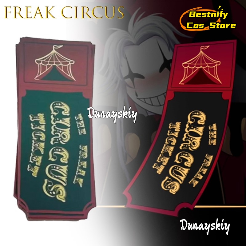 BFreak Circus Ticket Card Red  - Anime Merchandise Women review and price