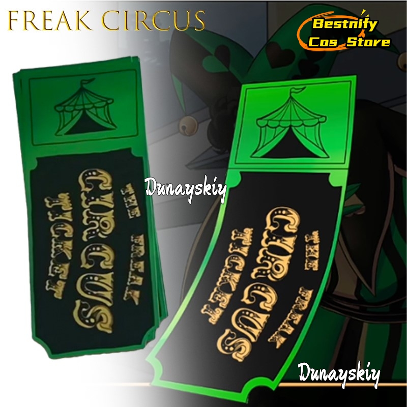BFreak Circus Ticket Card Red  - Anime Merchandise Women review and price