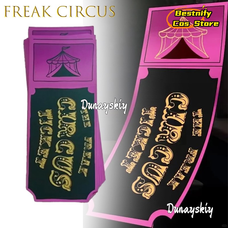 BFreak Circus Ticket Card Red  - Anime Merchandise Women review and price