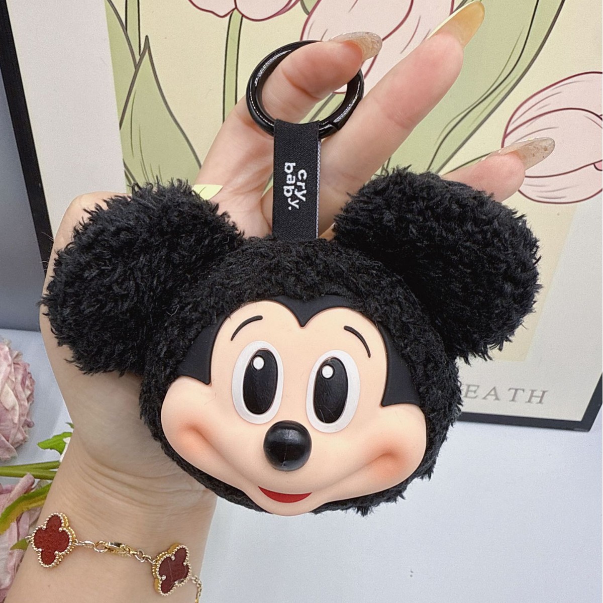Mickey Minnie Plush Doll Keych - Original Anime Merchandise review and price