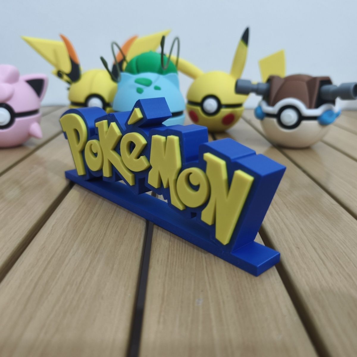 Pokemon standee logo display n - Pokemon Anime Merchandise review and price