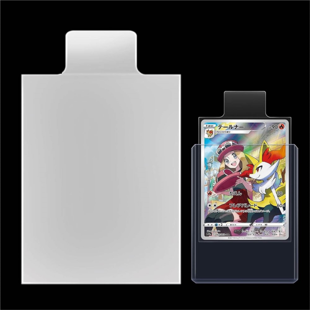 100-500Pcs Transparent Raised  - Collector Card Sleeve review and price