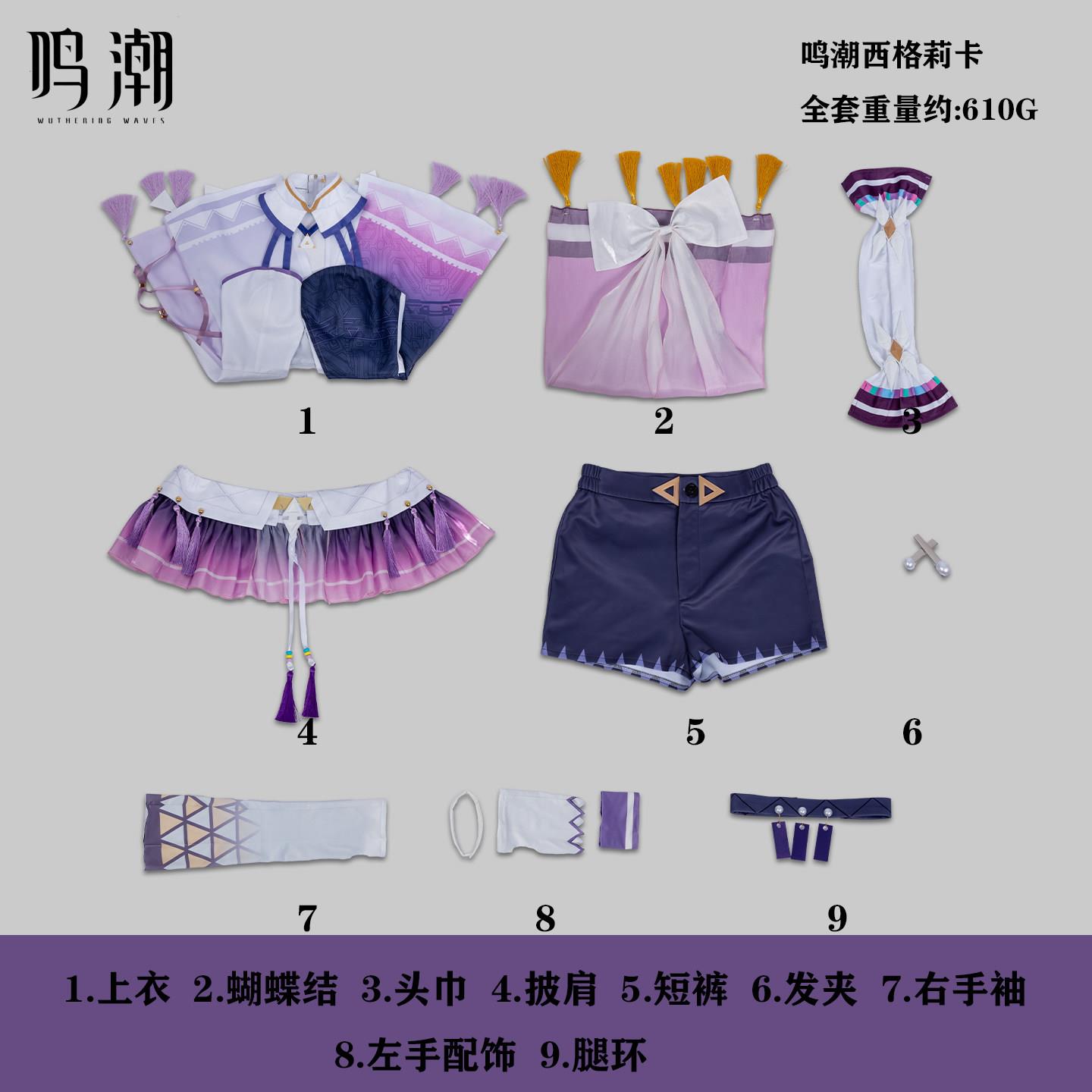Wuthering Waves Sigrika Cospla - Anime Convention Merchandise review and price