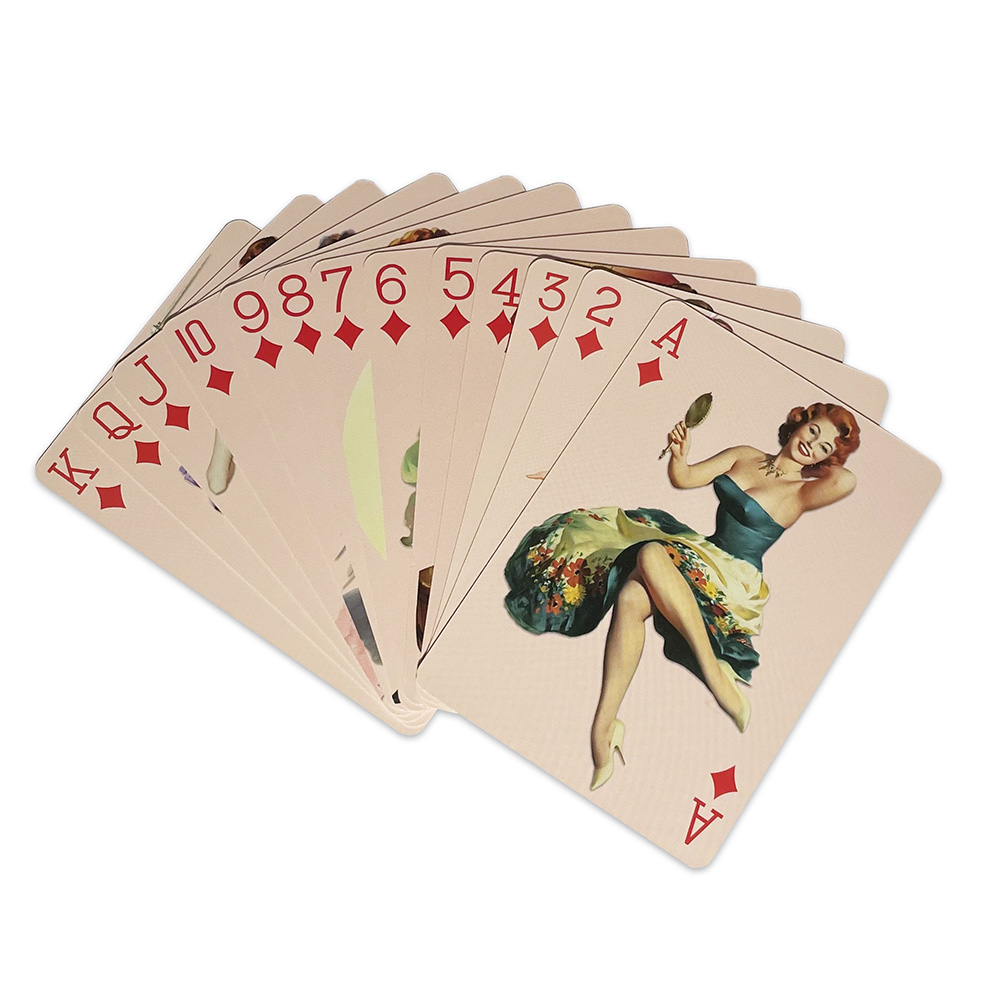 American Retro Sexy Beautiful  - Themed Playing Card review and price